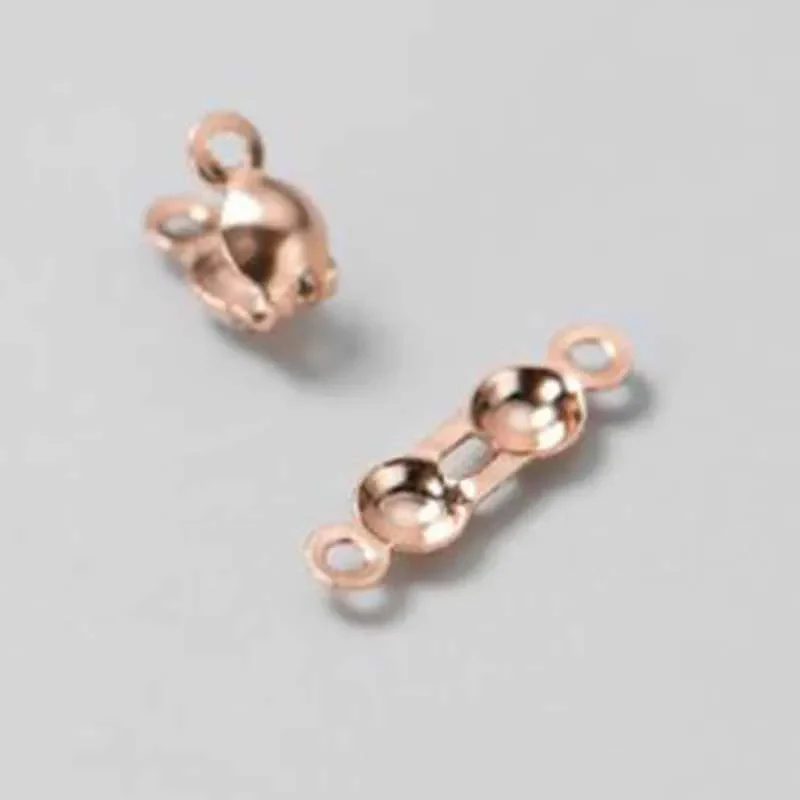 925 Sterling Silver End Beads & Crimp Clasps – 10pcs Jewelry Making Connectors - Image 12