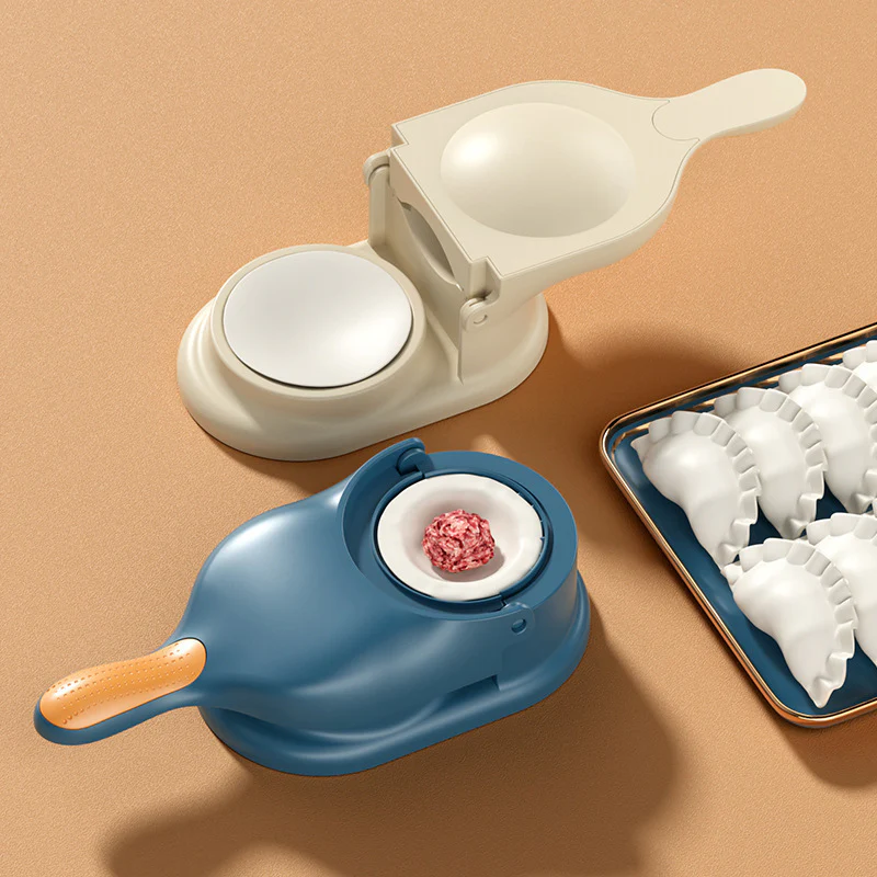 2 In 1 Dumpling Maker Kitchen Dumpling Baking Pastry Making Tool Manual Dumpling Maker Mould Press Tool Gadgets - Image 4
