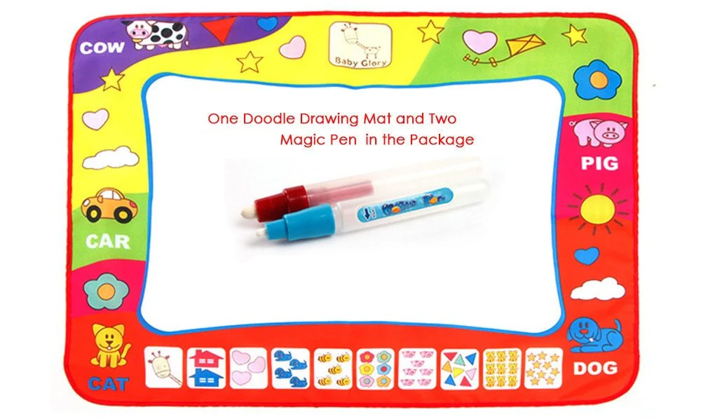 80 x 60cm Baby Kids Add Water with Magic Pen Doodle Painting Picture Water Drawing Play Mat in Drawing Toys Board Gift Christmas - Image 6