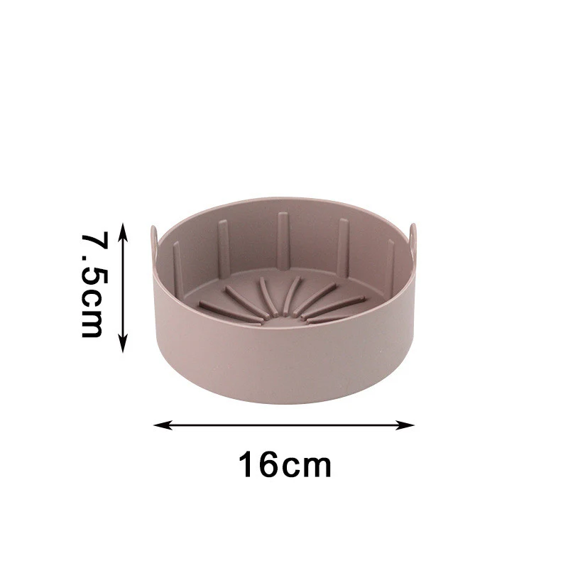 Air Fryer Silicone Pot Replacement Of Parchment Paper Liners No More Cleaning Basket After Using The Air Fryer Food Safe Air Fryers Oven Accessories - Image 20