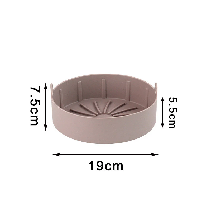 Air Fryer Silicone Pot Replacement Of Parchment Paper Liners No More Cleaning Basket After Using The Air Fryer Food Safe Air Fryers Oven Accessories - Image 21