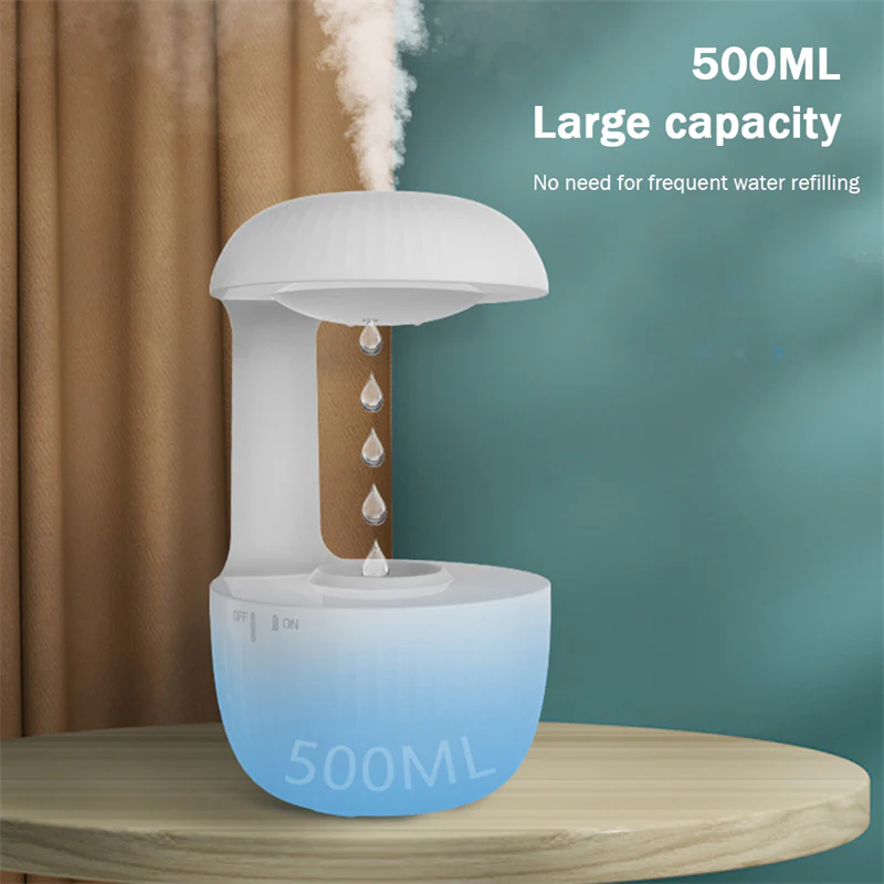 Anti-gravity Air Humidifier Mute Countercurrent Humidifier Levitating Water Drops Cool Mist Maker Fogger Relieve Fatigue - Image 6