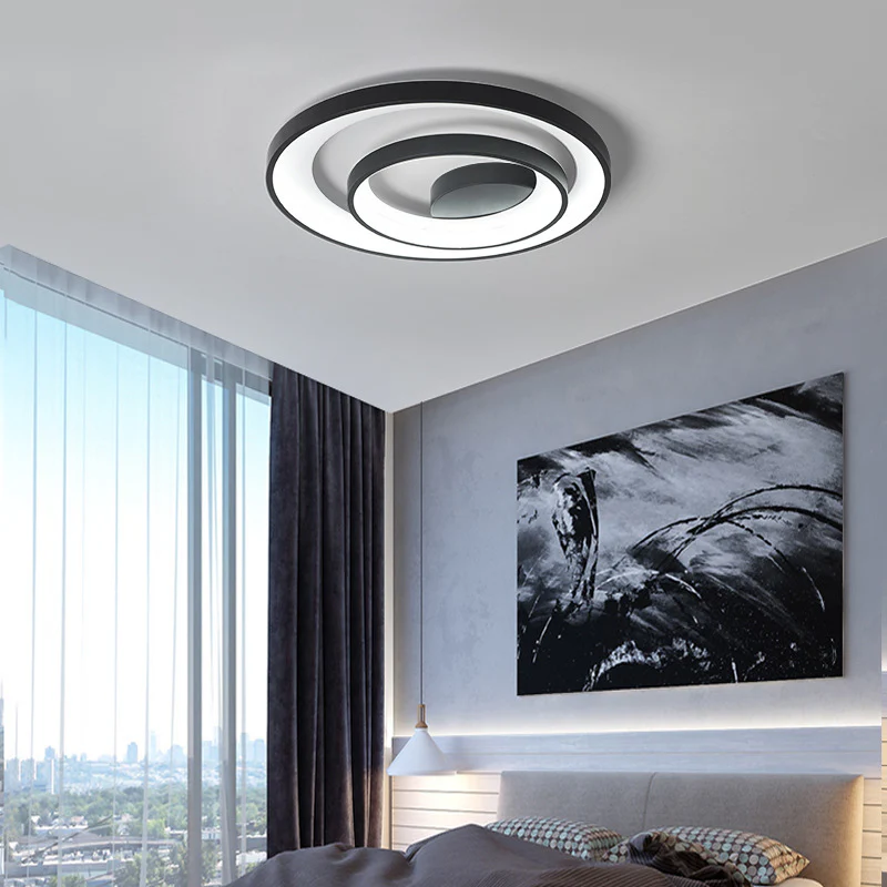 Bedroom Simple And Modern Led Ceiling Lamp Creative New Room Lighting - Image 4