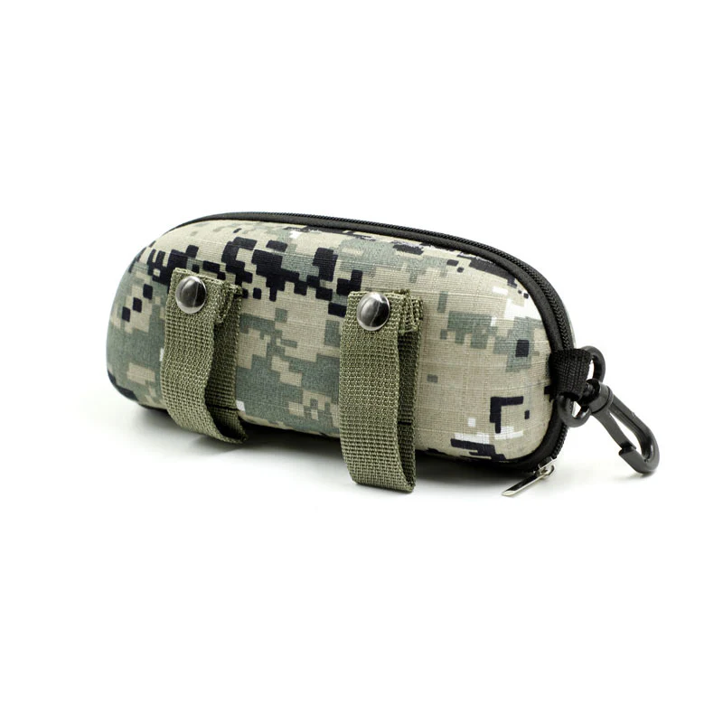 Colored Zippered Sunglass Case With A Belt Looppressure-resistant Storage Box - Image 3