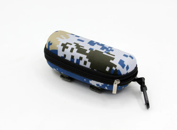 Colored Zippered Sunglass Case With A Belt Looppressure-resistant Storage Box - Image 5