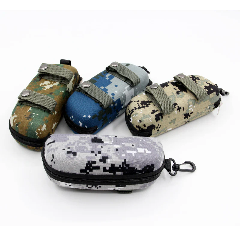 Colored Zippered Sunglass Case With A Belt Looppressure-resistant Storage Box - Image 7