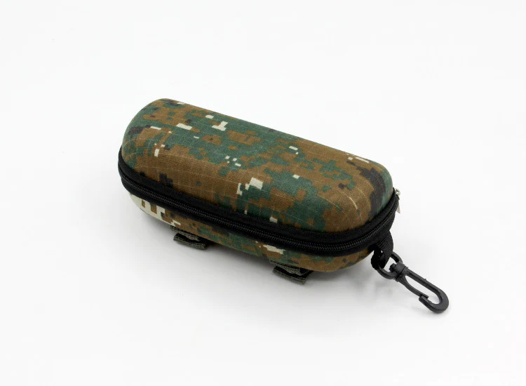 Colored Zippered Sunglass Case With A Belt Looppressure-resistant Storage Box - Image 9