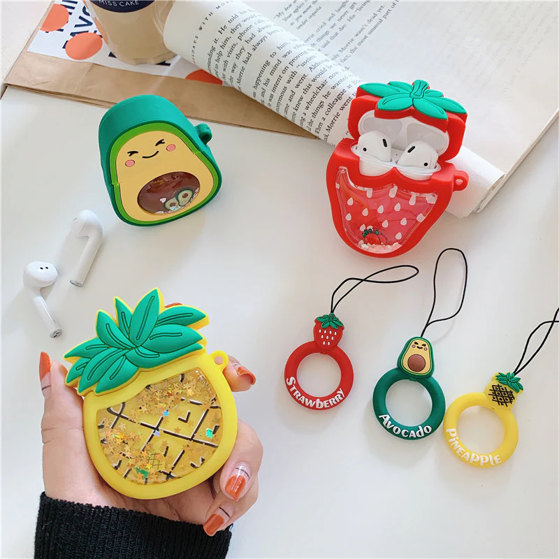 Compatible with Apple , Airpod case protective case cartoon silicone - Image 2