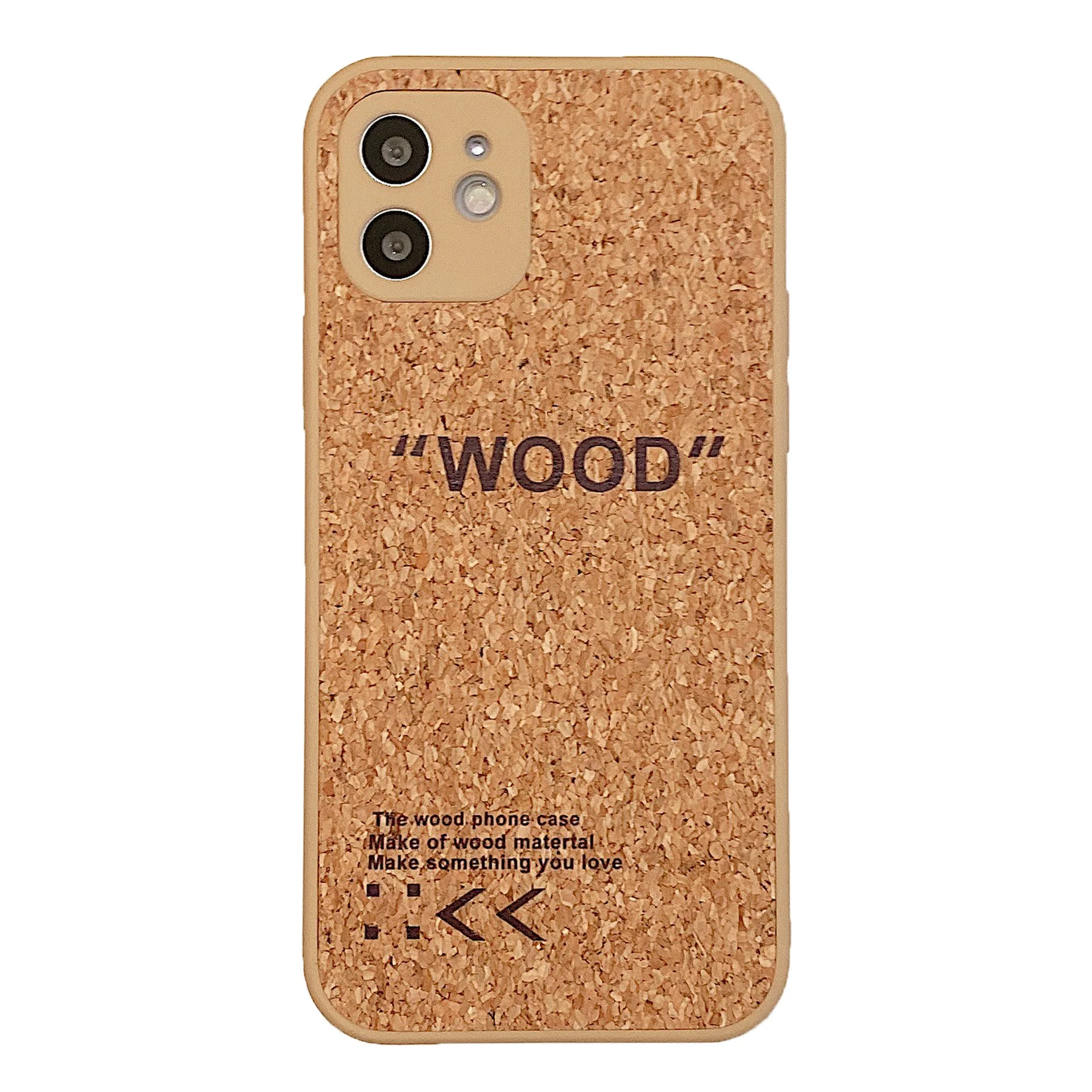 Creative Japanese Soft Wood Grain Fiber Protective Cover - Image 6