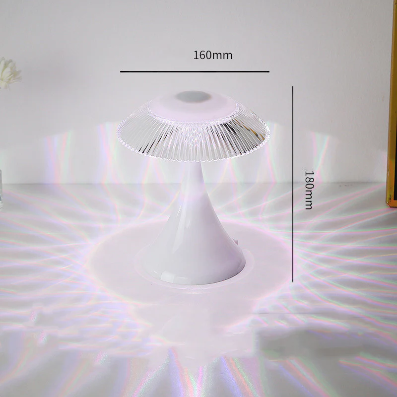 Crystal Table Lamp Touch PC Bedside - Image 3