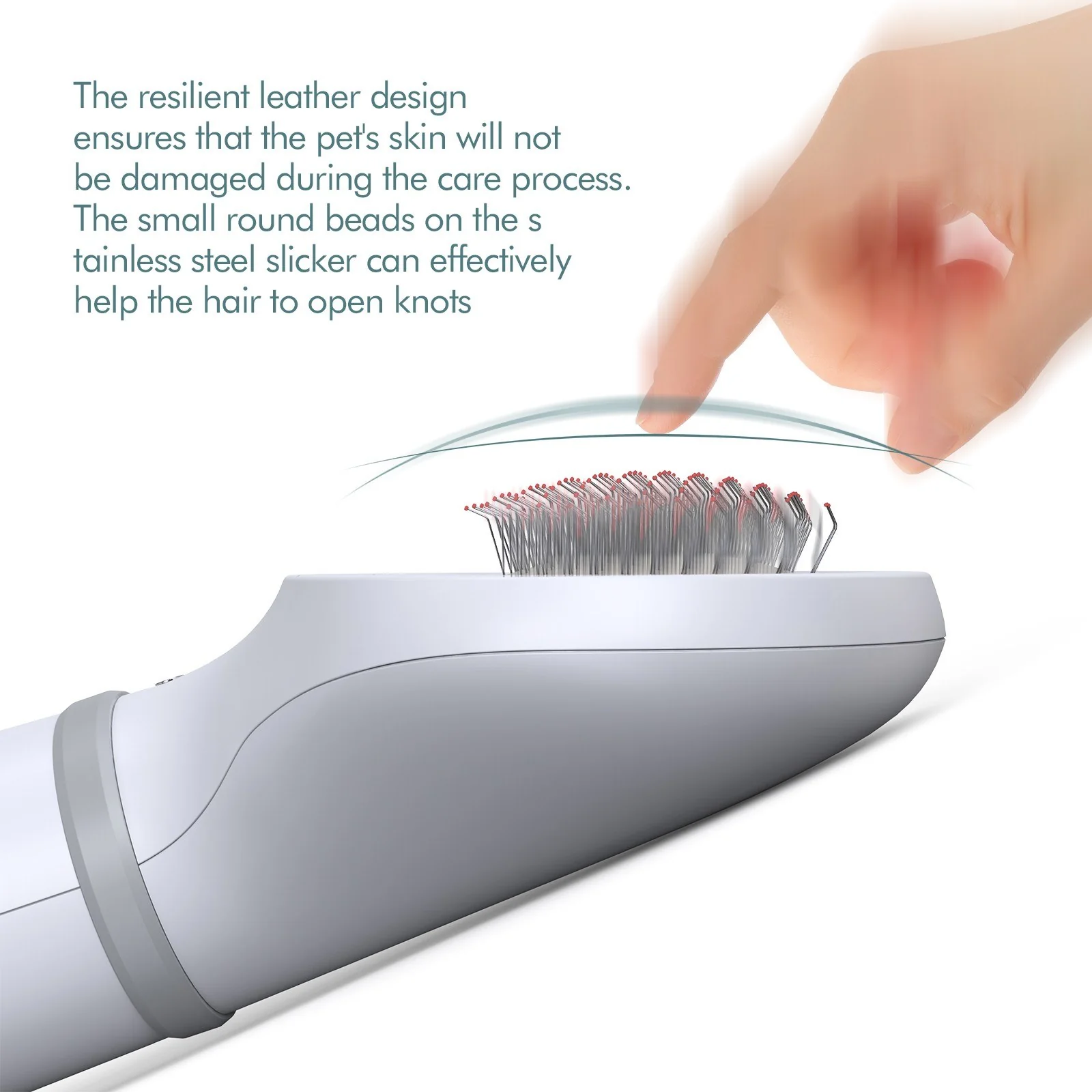 Dadypet Pet Dog Hair Dryer Grooming Dryer Slicker Brush - Image 4
