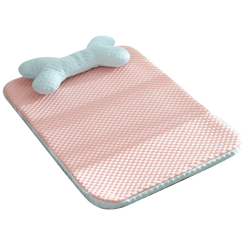 Dog Bed Breathable Cooling Spring Summer Pet Sleeping Mat For Small Medium Dogs Cats Soft Non-slip Dog Kennel Pet Supplies Pet Products - Image 6