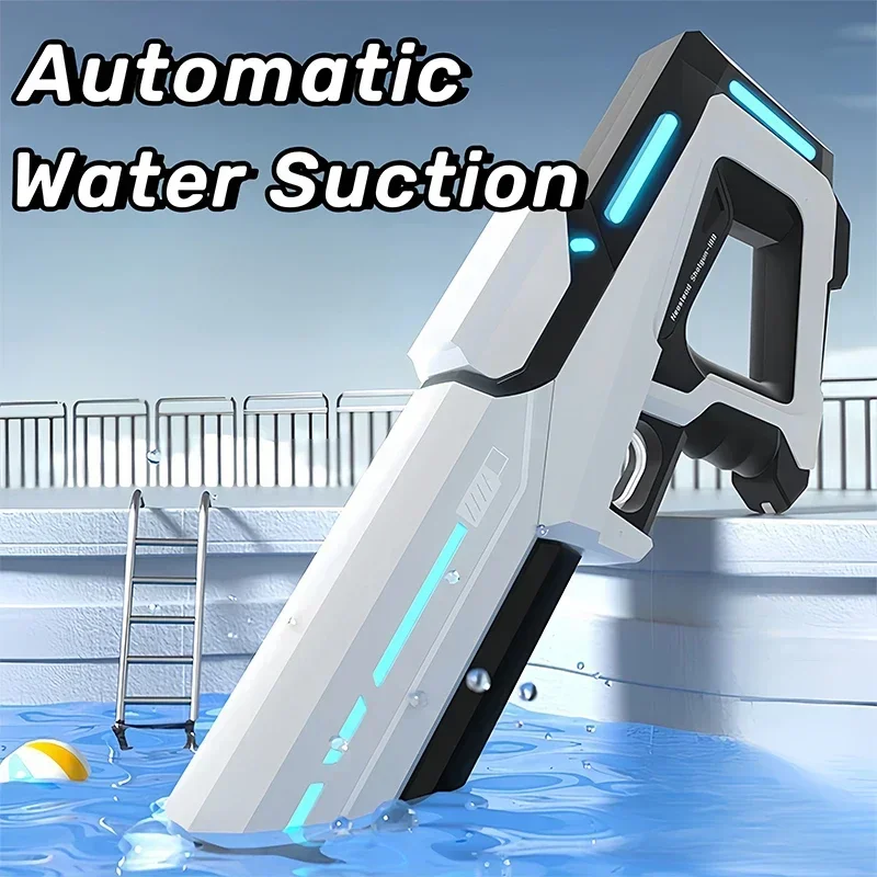 Electric Automatic Water Storage Gun Toys Portable Children Summer Beach Outdoor Fight Fantasy Spray Gun Toys Boy Kid Adult Game - Image 10