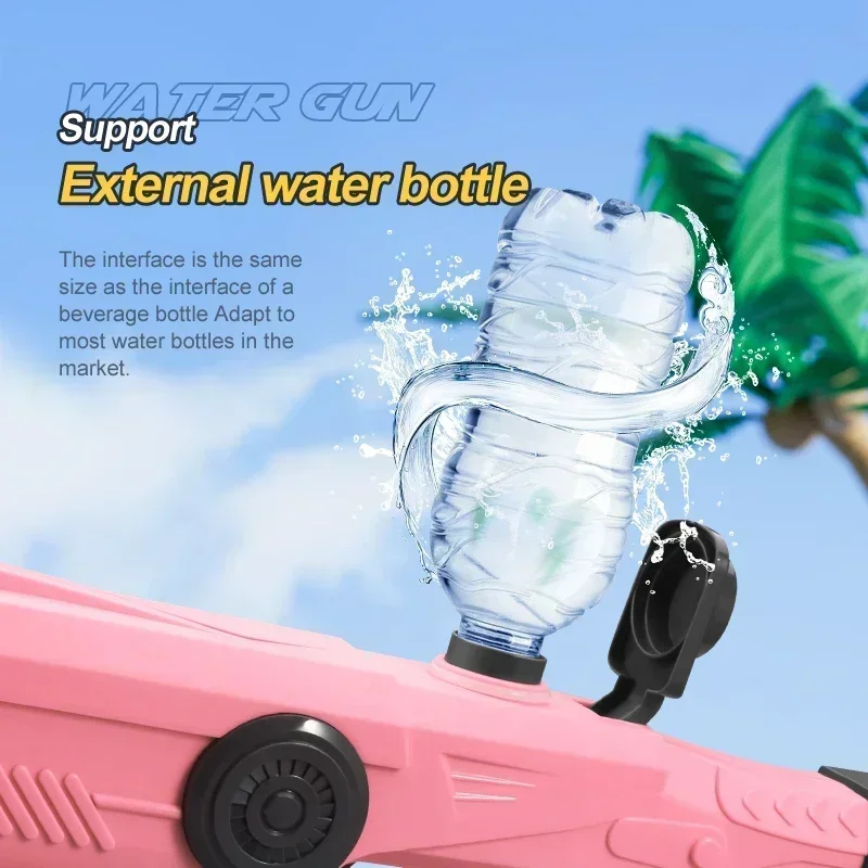 Electric Automatic Water Storage Gun Toys Portable Children Summer Beach Outdoor Fight Fantasy Spray Gun Toys Boy Kid Adult Game - Image 6