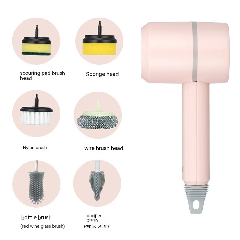 Electric Cleaning Brush – Wireless Rechargeable Scrubber - Image 19