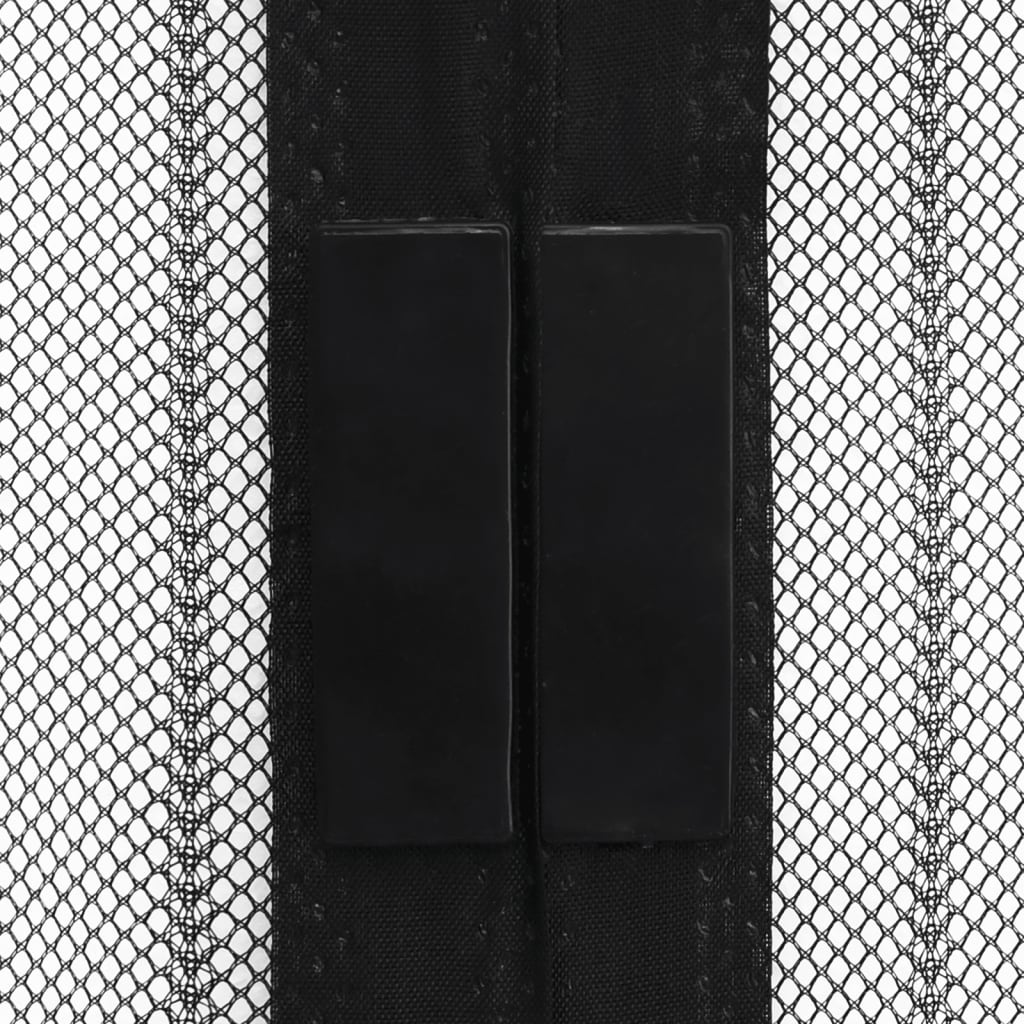 Fly Screen Door Curtains, 2 pcs. Magnetic   Fly Screen Door Curtain 2 - Image 2