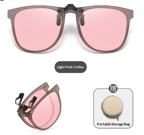 Foldable Polarized Sunglass Clips UV Protection Fashionable Lightweight - Image 4