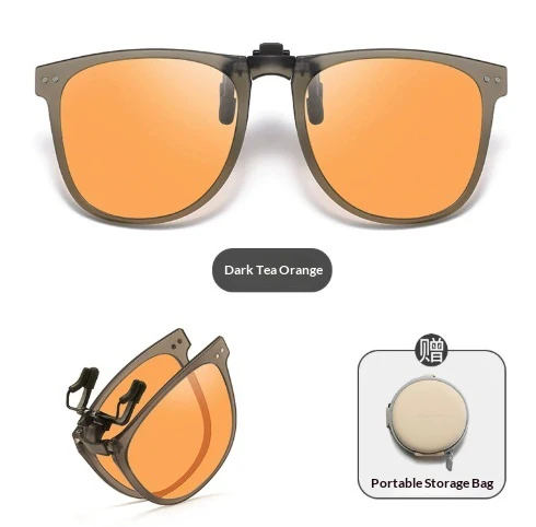 Foldable Polarized Sunglass Clips UV Protection Fashionable Lightweight - Image 6