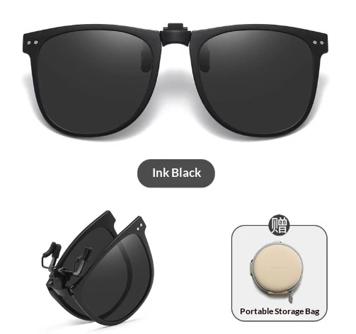 Foldable Polarized Sunglass Clips UV Protection Fashionable Lightweight - Image 8
