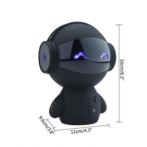 Fruitron cute mini robot speaker bluetooth - Image 3