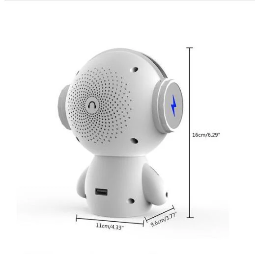 Fruitron cute mini robot speaker bluetooth - Image 4