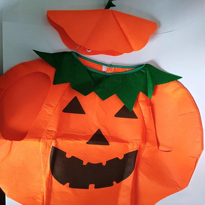 Halloween Costume Into Performance Pumpkin Lamp Modeling Performance Wear - Image 3