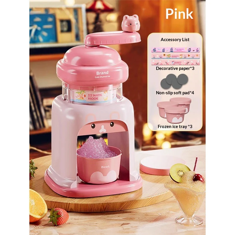 Hand-cranked Ice Shaver For Kids For Home Use - Image 2