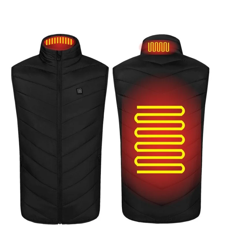 Heated Vest Washable Usb Charging Electric Winter Clothes - Image 2