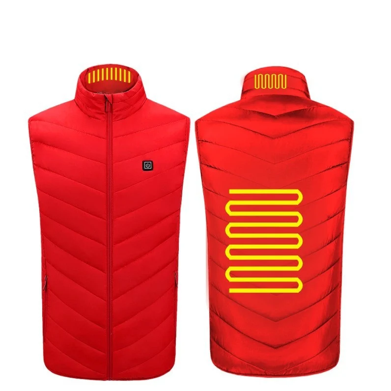 Heated Vest Washable Usb Charging Electric Winter Clothes - Image 4
