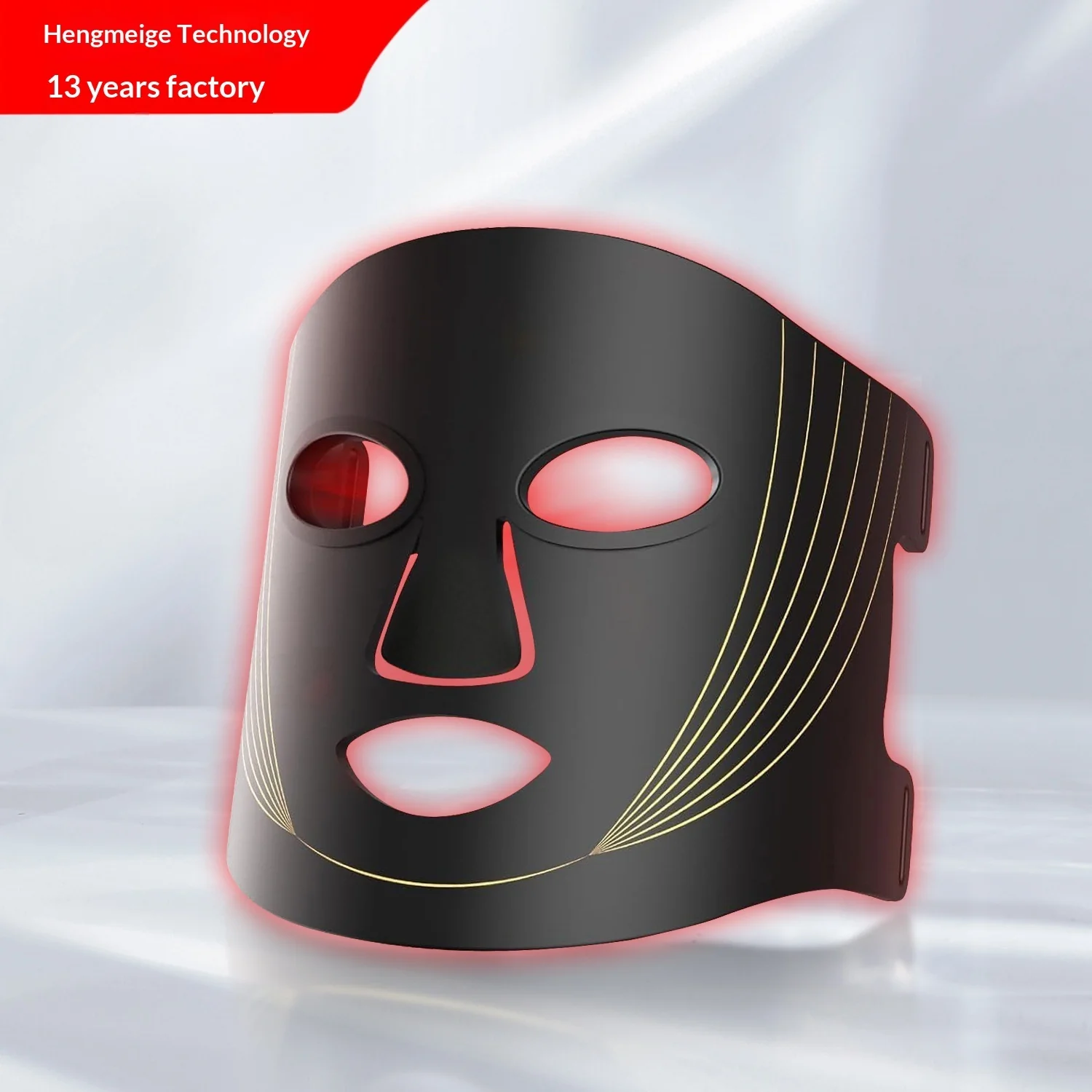 Household Silicone Red-light LED Photon Facial Beauty Mask For The Face - Image 6