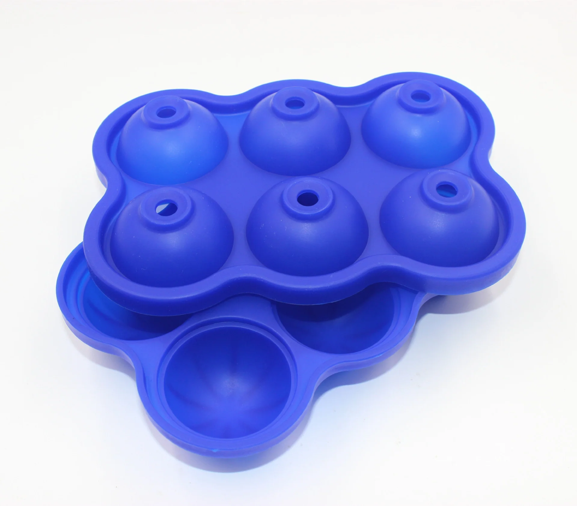 Large Ice Cube Maker Silicone Mold 6 Cell Big Sphere Ice Ball Tray Whiskey Wine Cocktail Party Bar Accessories Kitchen Gadgets - Image 8