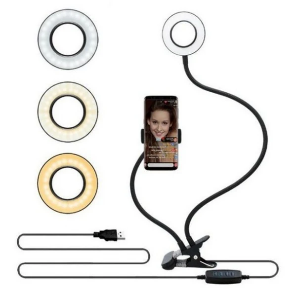 LED Selfie Ring Light – Adjustable - Image 6