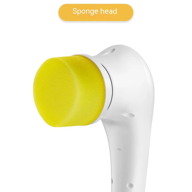Multifunctional Electric Handheld Kitchen Household Dishwashing Brush Handheld Scrubber Bathtub Sink Bathroom Kitchen Tile Cleaning Tool Drill Brush Set With 5 Heads - Image 15