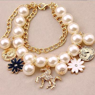 Pearl Flower Bracelet Jewelry - Image 7