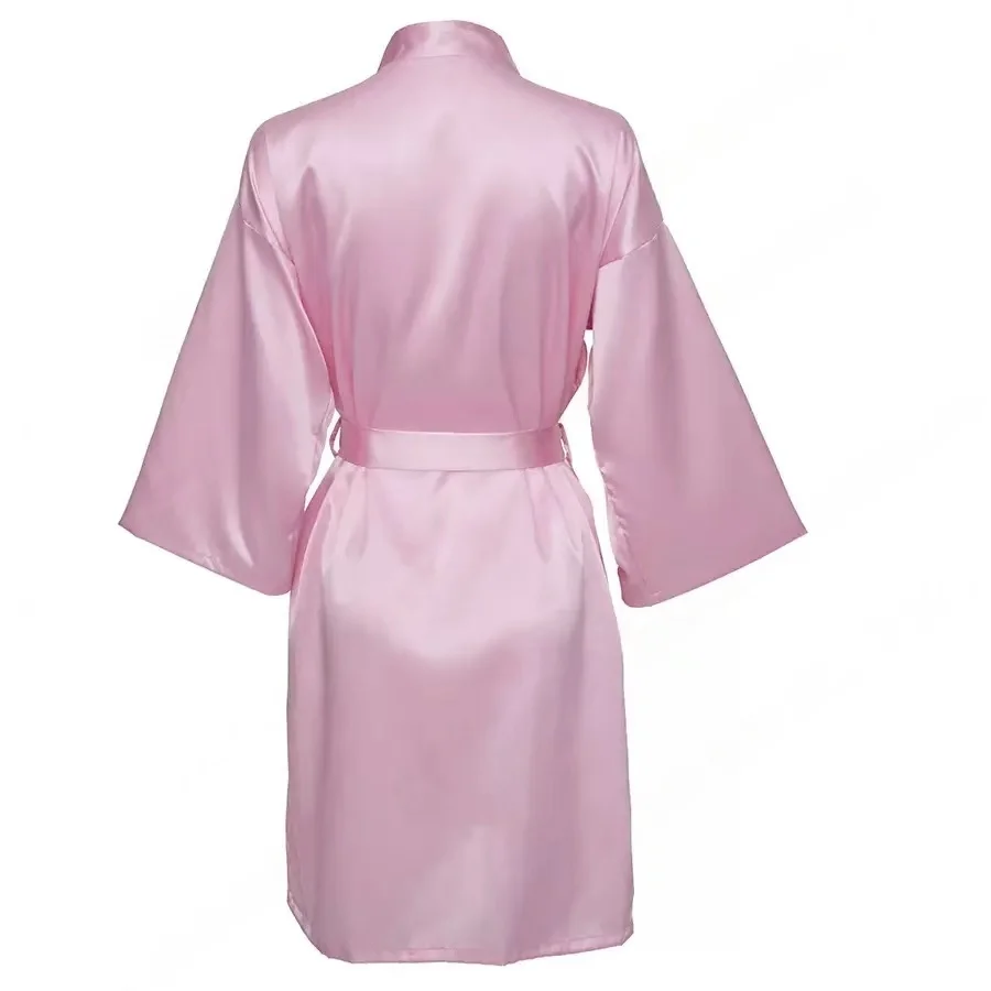Personalized Name Bridesmaid Robes Bride Gift Bride Robe Gift Satin Robe Bride Dressing Gown Bridal Party Robes Wedding Robe - Image 115