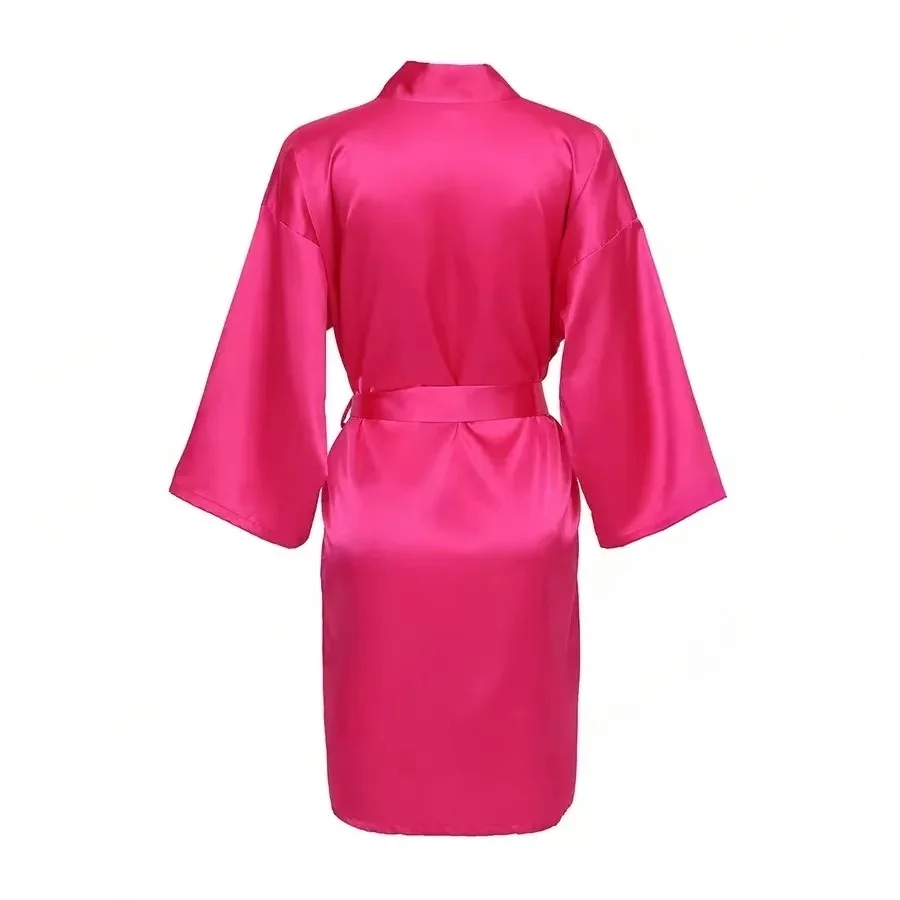 Personalized Name Bridesmaid Robes Bride Gift Bride Robe Gift Satin Robe Bride Dressing Gown Bridal Party Robes Wedding Robe - Image 119