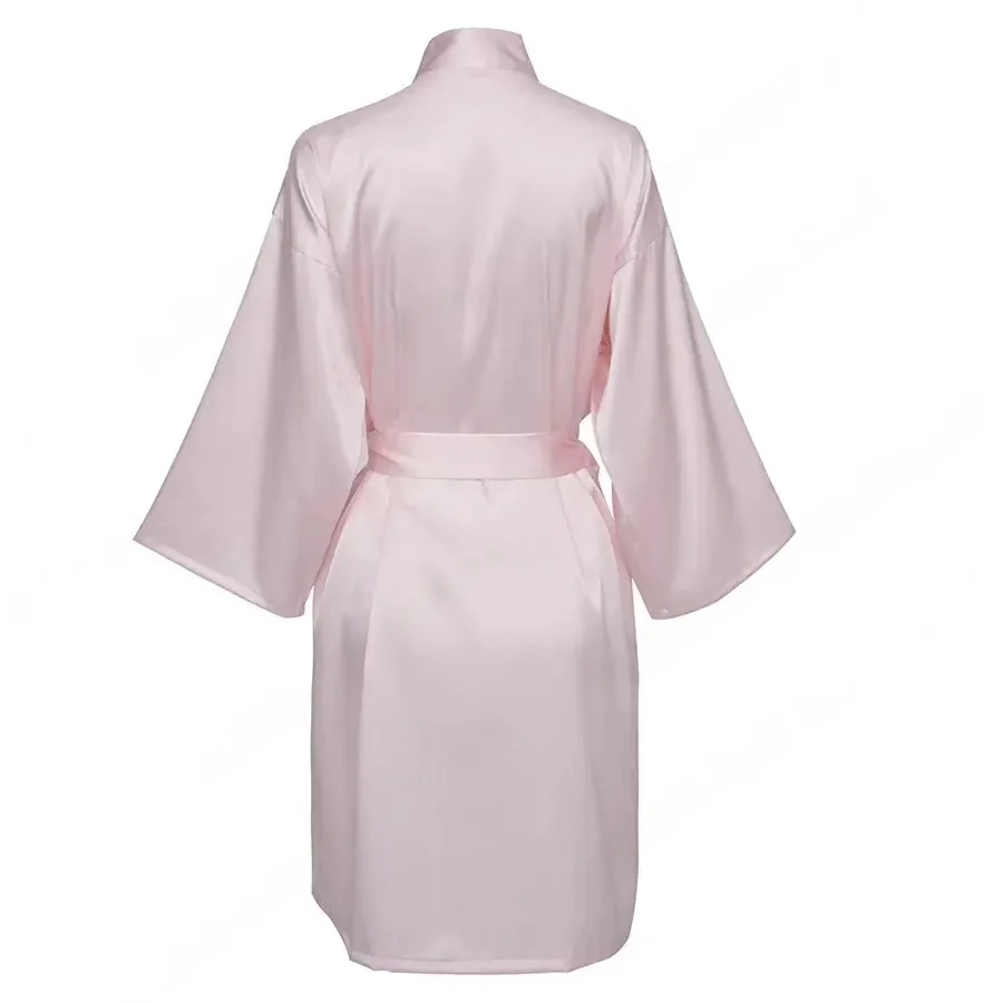 Personalized Name Bridesmaid Robes Bride Gift Bride Robe Gift Satin Robe Bride Dressing Gown Bridal Party Robes Wedding Robe - Image 126
