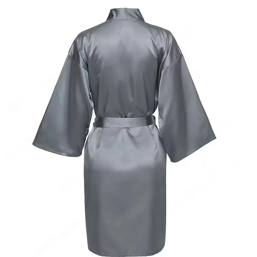 Personalized Name Bridesmaid Robes Bride Gift Bride Robe Gift Satin Robe Bride Dressing Gown Bridal Party Robes Wedding Robe - Image 67