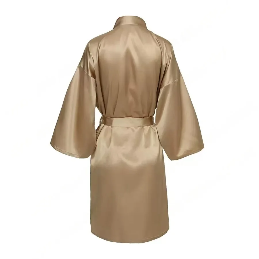 Personalized Name Bridesmaid Robes Bride Gift Bride Robe Gift Satin Robe Bride Dressing Gown Bridal Party Robes Wedding Robe - Image 79