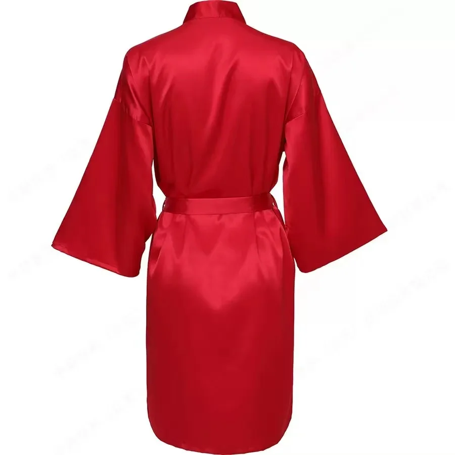 Personalized Name Bridesmaid Robes Bride Gift Bride Robe Gift Satin Robe Bride Dressing Gown Bridal Party Robes Wedding Robe - Image 88