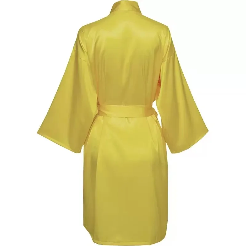 Personalized Name Bridesmaid Robes Bride Gift Bride Robe Gift Satin Robe Bride Dressing Gown Bridal Party Robes Wedding Robe - Image 89