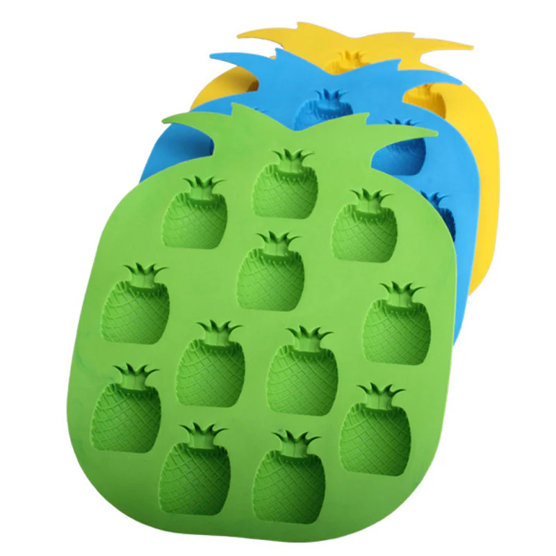 Pineapple creative silicone ice cube ice maker ice mold - Image 3