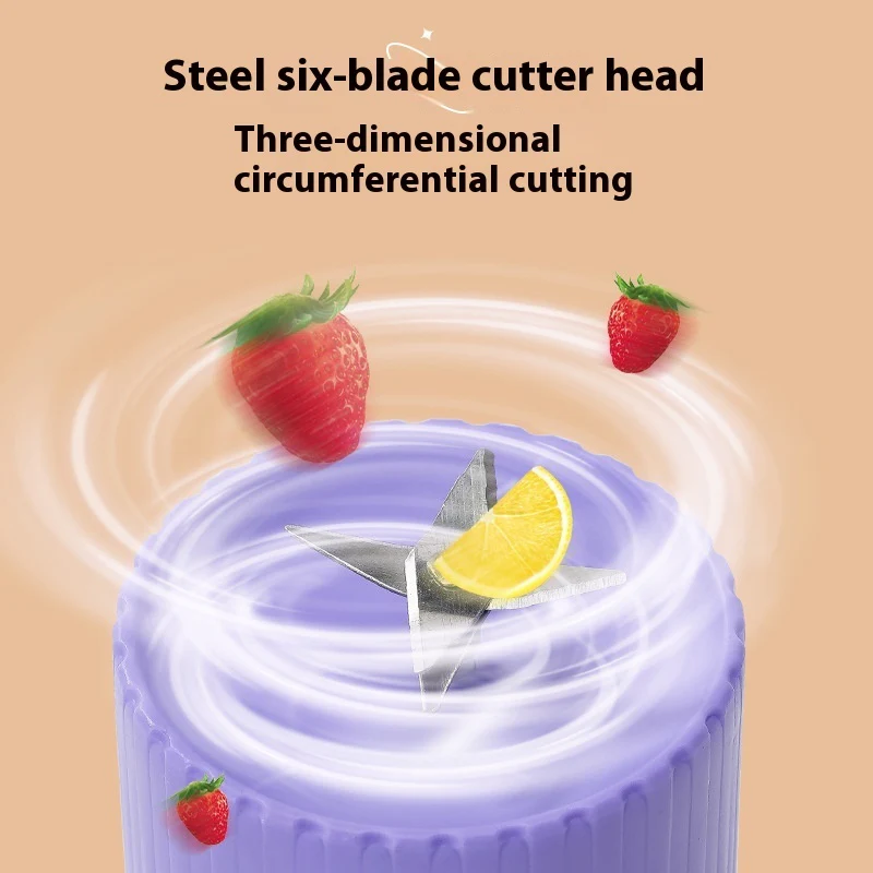 Portable Electric Juicer Juice Blender - Image 4
