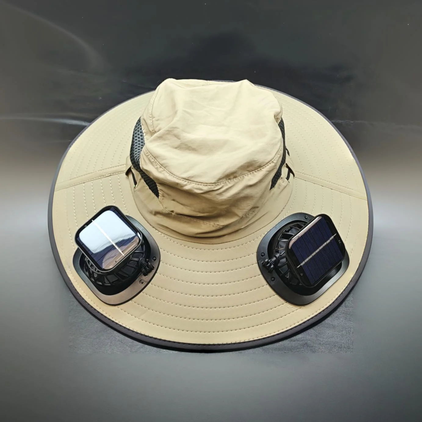 Portable Outdoor Sun Hat With Built-in Cooling Fan Wearable Design, Ideal For Outdoor Activities - Image 12