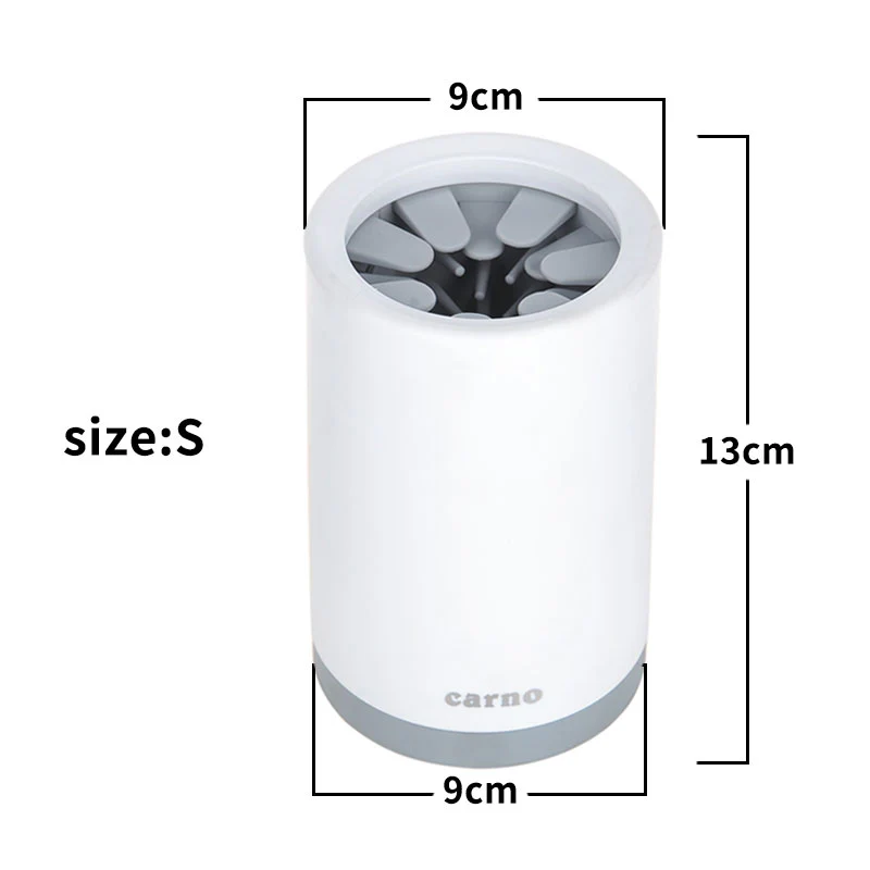 Portable Pet Paw Cleaner Cup Soft Silicone Comb - Image 7