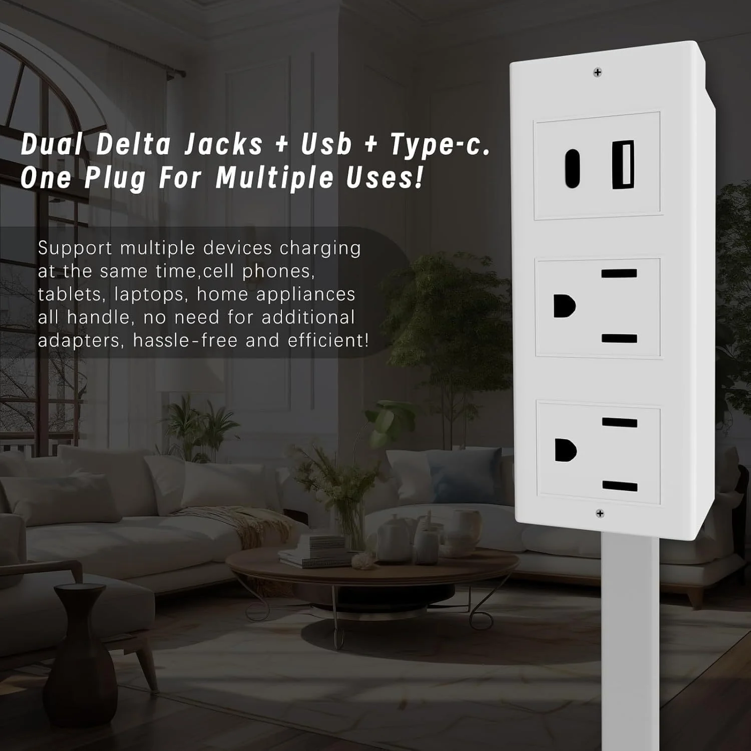 Power Socket Sofa And Bedside Extender
