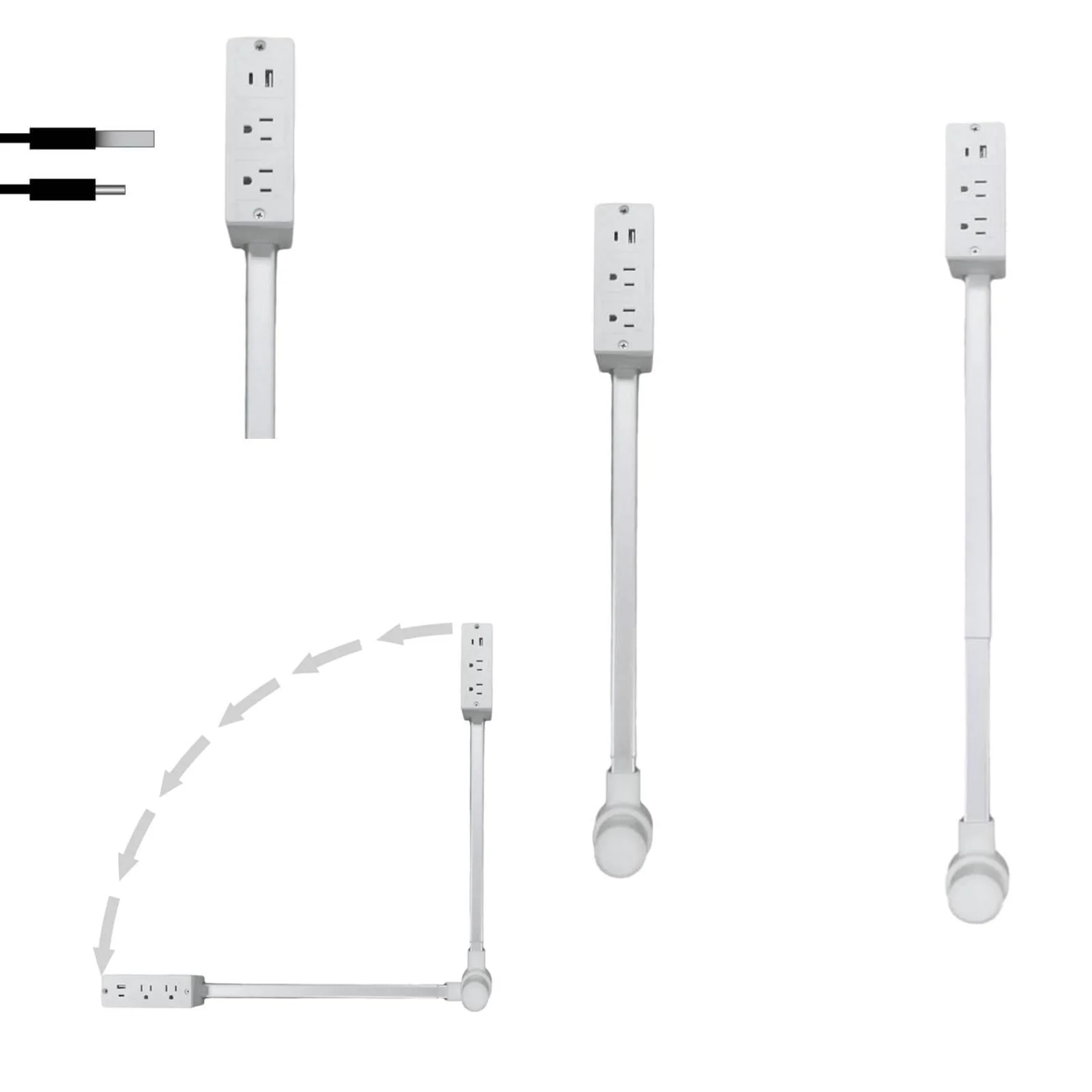 Power Socket Sofa And Bedside Extender - Image 3
