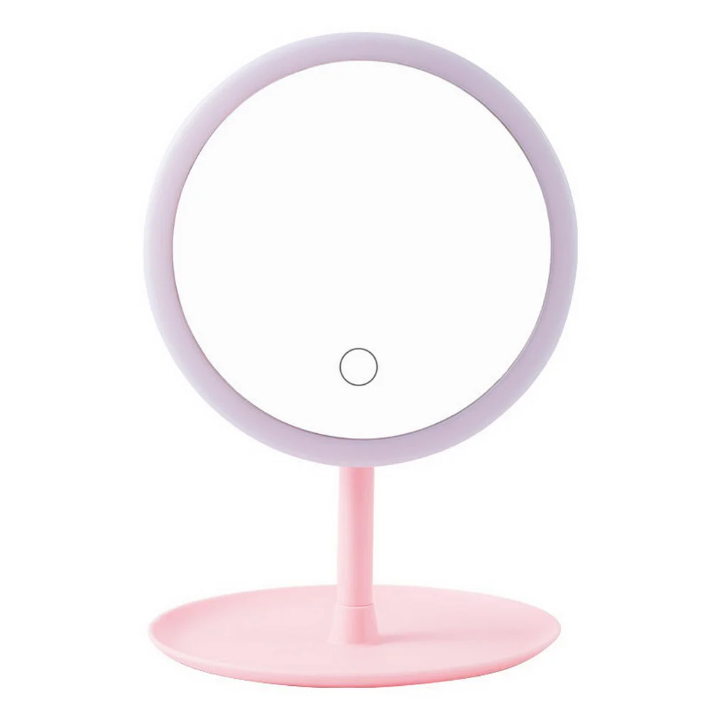 Rechargeable LED Lighting Mirror Desktop Beauty - Image 9