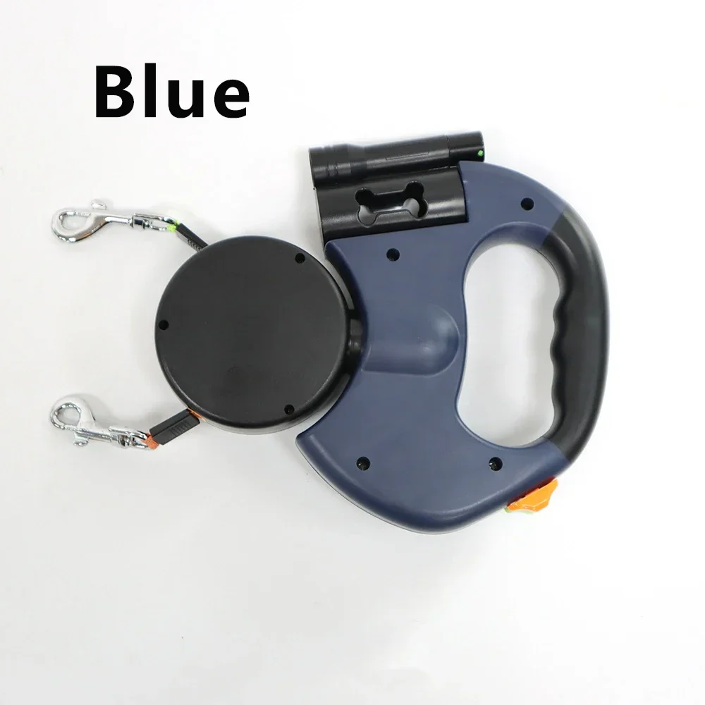 Dual Retractable Dog Leash – No-Tangle with LED Light - Image 8