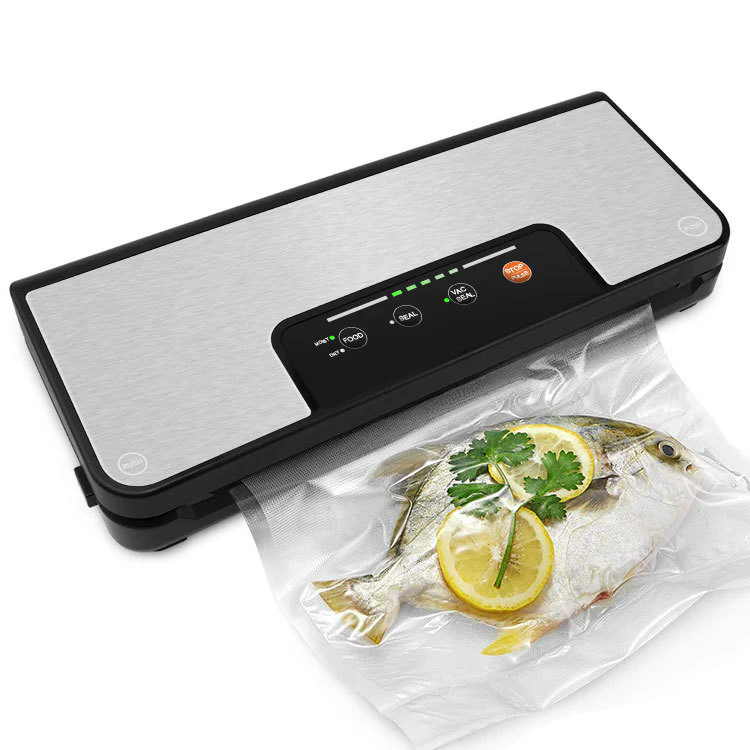Sealer with Roll Holder Pulse Function Sous Vide Vacuum Packing - Image 5